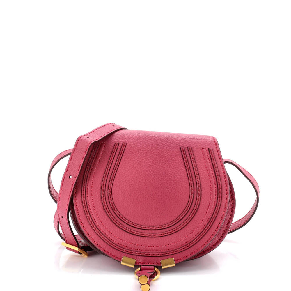 Chloe Mini Marcie Crossbody Bag Leather